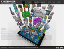 Tablet Screenshot of icaredesign.com